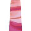 Vestido largo sin tirantes de gasa Amaya – Estampado Pink Sunset