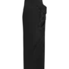 Vestido largo sin tirantes de organza Calliope – Negro Vestido largo sin tirantes de organza Calliope – Negro