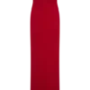 Vestido largo sin tirantes Lianne – Rojo