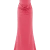 Vestido largo sin tirantes Madison – Coral