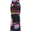 Vestido largo sin tirantes Madison – Estampado Multi Fluid Reverie Vestido largo sin tirantes Madison – Estampado Multi Fluid Reverie