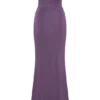 Vestido largo sin tirantes Madison – Morado