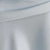 Vestido largo sin tirantes Sarah con lazo en la cintura – Azul hielo Vestido largo sin tirantes Sarah con lazo en la cintura – Azul hielo