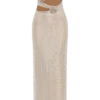 Vestido largo sin tirantes Stassie con diamantes de rosa – Color nude Vestido largo sin tirantes Stassie con diamantes de rosa – Color nude
