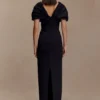 Vestido largo Thelma Bardot – Negro