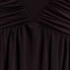 Vestido largo tipo capa de jersey Emory – Chocolate Vestido largo tipo capa de jersey Emory – Chocolate