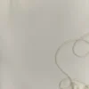 Vestido midi bordado de sarga Virginia – Blanco Vestido midi bordado de sarga Virginia – Blanco