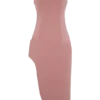 Vestido midi bordado Virginia Suiting – Rosa quemado