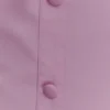 Vestido midi con cuello halter Simona – Rosa palo