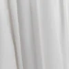 Vestido midi de algodón con fruncido en la cintura Monika – Blanco