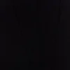 Vestido midi de corte A en crepé Callista – Negro