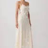 Vestido midi de encaje floral Odette – Buttermilk Vestido midi de encaje floral Odette – Buttermilk