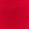 Vestido midi de gasa fruncida Tamara – Rojo