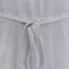 Vestido midi de lino con botones Aysha – Blanco Vestido midi de lino con botones Aysha – Blanco
