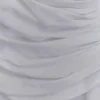 Vestido midi de lino fruncido Dante – Blanco Vestido midi de lino fruncido Dante – Blanco