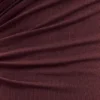 Vestido midi de modal con un solo hombro Anastasia – Caoba