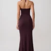 Vestido midi de punto Dimitri – Chocolate Vestido midi de punto Dimitri – Chocolate