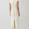 Vestido midi de punto Malone Bandage – Marfil Vestido midi de punto Malone Bandage – Marfil