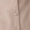 Vestido midi entallado tipo camisa Dorian – Grano jaspeado Vestido midi entallado tipo camisa Dorian – Grano jaspeado