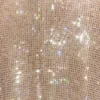 Vestido midi halter con diamantes Genie – Color nude Vestido midi halter con diamantes Genie – Color nude