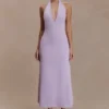 Vestido midi halter Genie Slinky – Lila Vestido midi halter Genie Slinky – Lila