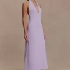 Vestido midi halter Genie Slinky – Lila Vestido midi halter Genie Slinky – Lila