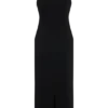 Vestido midi sin mangas de crepé Norah – Negro Vestido midi sin mangas de crepé Norah – Negro