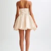 Vestido mini con corsé estructurado Hollie – Dorado Vestido mini con corsé estructurado Hollie – Dorado