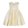 Vestido mini con corsé estructurado Hollie – Dorado Vestido mini con corsé estructurado Hollie – Dorado