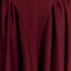 Vestido mini de jersey scuba Sharon – Burdeos Vestido mini de jersey scuba Sharon – Burdeos