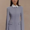 Vestido mini de traje Gretchen – Gris Vestido mini de traje Gretchen – Gris