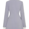 Vestido mini de traje Gretchen – Gris Vestido mini de traje Gretchen – Gris