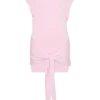 Vestido mini Maiara de manga corta con lazo y corte ceñido – Rosa Vestido mini Maiara de manga corta con lazo y corte ceñido – Rosa