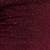 Vestido mini Mattea Diamante con pañuelo – Ciruela Vestido mini Mattea Diamante con pañuelo – Ciruela