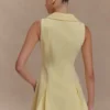 Vestido mini sin mangas Oli – Limón