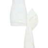 Vestido mini sin tirantes con lazo Franka – Blanco Vestido mini sin tirantes con lazo Franka – Blanco
