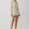 Vestido oversize tipo camisa Ivy – Rayas