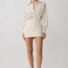 Vestido oversize tipo camisa Ivy – Rayas