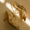Zapatos de tacón alto metalizados Jaska – Dorado Zapatos de tacón alto metalizados Jaska – Dorado