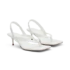 Zapatos de tacón con tiras traseras Mai – Blanco Zapatos de tacón con tiras traseras Mai – Blanco