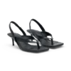 Zapatos de tacón con tiras traseras Mai – Negro Zapatos de tacón con tiras traseras Mai – Negro