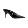 Zapatos de tacón puntiagudo de charol sintético Emerson – Negro Zapatos de tacón puntiagudo de charol sintético Emerson – Negro