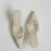 Zapatos de tacón puntiagudo Micah Mesh – Marfil Zapatos de tacón puntiagudo Micah Mesh – Marfil